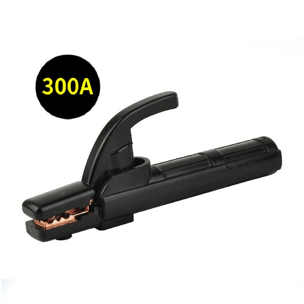 300A Welding Electrode Holder Stick Welding Rod Copper Mini Cable Welding Rod Non-slip Handle Clamp Welding Tools