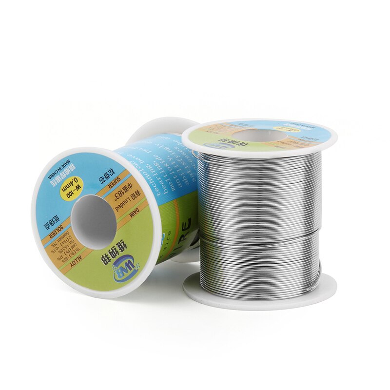 120g Rosin Core Solder Soldering Wire 0.3/0.4/0.5/0.6/0.8mm FLUX 2.0% Solda Solder Tin Lead Wire BGA Welding Repair Tools