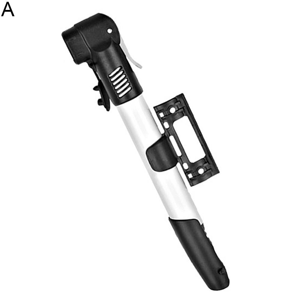 Bicycle Pump Mini Portable Aluminum Alloy Bike Pump Hand Bicycle Tire Air Inflator Ball Needle Valve MTB Portable Bike Pump: A