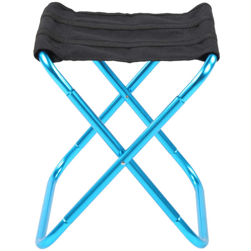 Mini visstoel, lichtgewicht, draagbaar en opvouwbaar, visstoel van aluminiumlegering, opvouwbare kampeerstoelen, wandelstoel