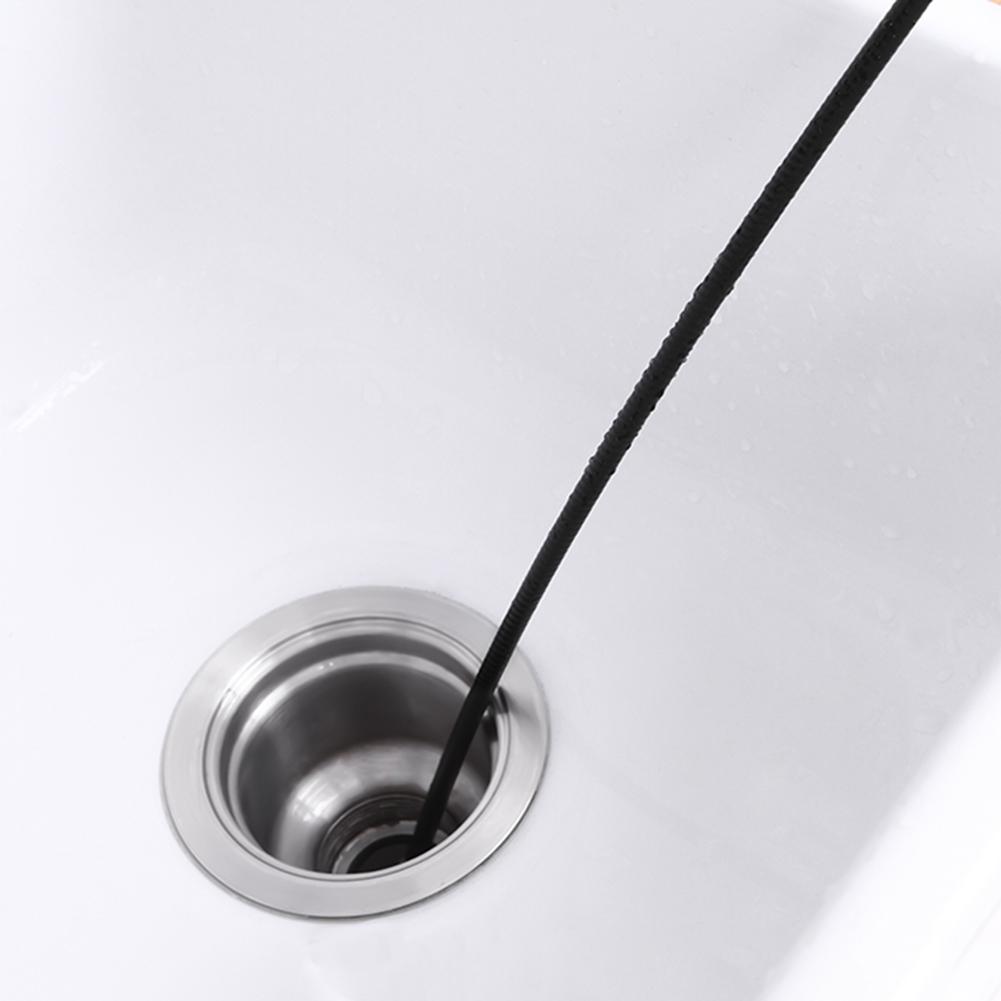 Hair cleaning 166cm Spring Pipe Dredging Tools Drain Snake/Cleaner Sticks Clog Remover Cleaning Tools Household for Kitchen Sink