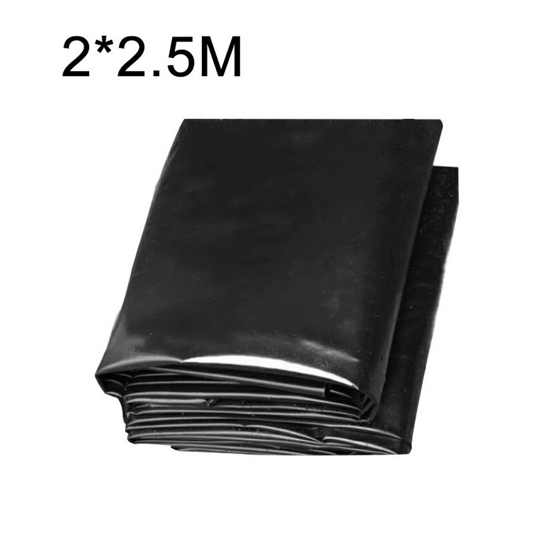Pe damm liner fisk damm liner trädgård damm landskapsarkitektur pool tjocka kraftiga vattentätt membran liner tyg: 2 x 2.5m