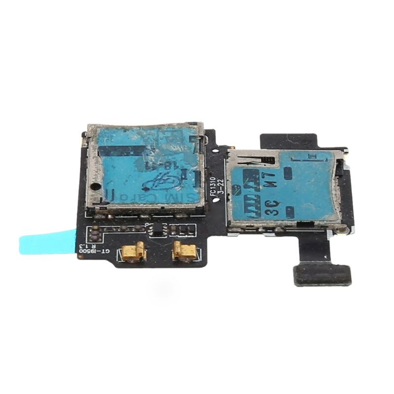 Kaart Lade Sim Houder Slot Reader Flex Kabel Voor Samsung S4 I9500 I9505