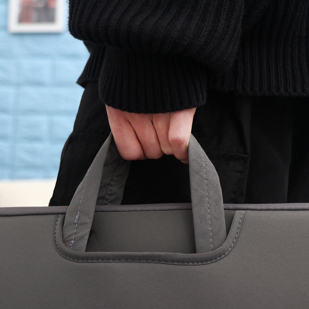 Laptop Bag Computer Sleeve Case Handbags Dual Zipper Shockproof Notebook Cover For Laptop MacBook Air Pro 11/13/14/15/15.6 inch