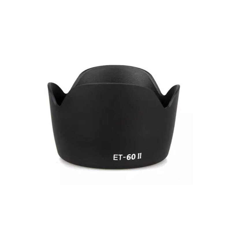 10pcs ET-60 ET-60II ET-63 ET-65B ES-62 ES-68 ES-68II ET-74 EW-83Fcamera Lens Hood for canon lens camera