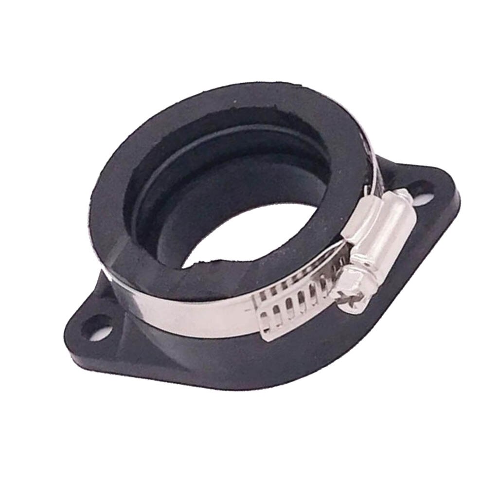 36mm 40mm förgasare insugningsgrenrörsflänsadapter passande för suzuki  gn250 ( svart)