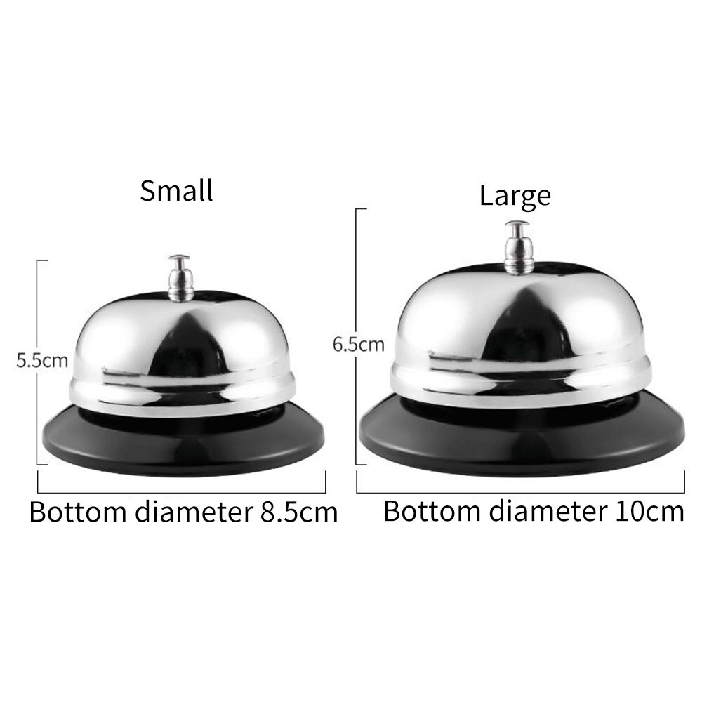 1Pcs Bureau Keuken Hotel Counter Receptie Kerst Craft Bell Restaurant Bar Ringer Call Bell Dienst Ring Restaurant Call Bell