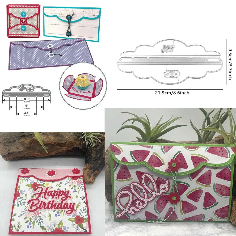 Troqueles de corte de Metal con bolas emergentes y accesorios, troquelados en relieve en 2025, para hacer tarjetas DIY, suministros para manualidades de álbumes de recortes: Marrón