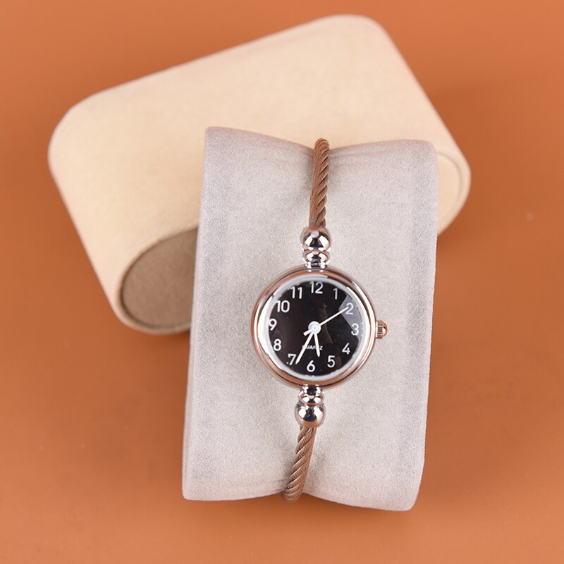 6 Coussins Présentation Montre – Oreiller Velours Noir 6,8x4,5x3 Cm – Pour Bijoux Et Rangement - 4