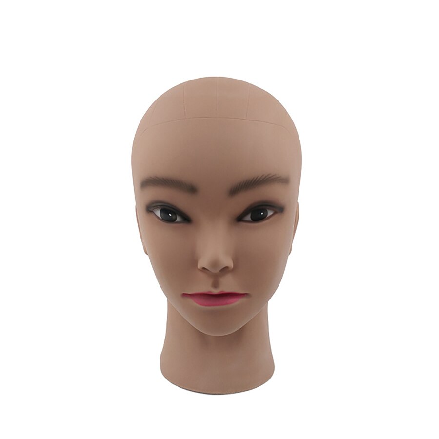 Wig Stand Mannequin Head for Wigs Display and Making Manikin Bald PVC Displaying Heads With Shoulder: heinv-xiao