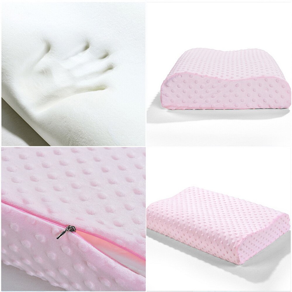 Slapen Bamboe Memory Foam Kussen Latex Hals Zachte Rebound Kussens Fiber Slowmassager Voor Cervicale Gezondheidszorg