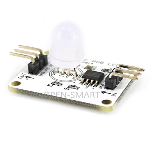Multi-farbe RGB modul/voll farbe LED licht display modul/8mm hohe helligkeit nebel RGB licht /können in reihe geschaltet werden