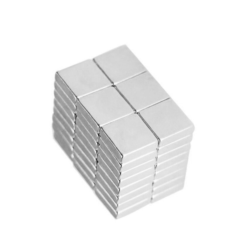 10 ~ 200Pcs 10X10X3 Mm Quadrate Krachtige Magneten 10X10Mm Neodymium Magnetische N35 10X10X3 Mm Blok Sterke Magneet 10*10*3 Mm