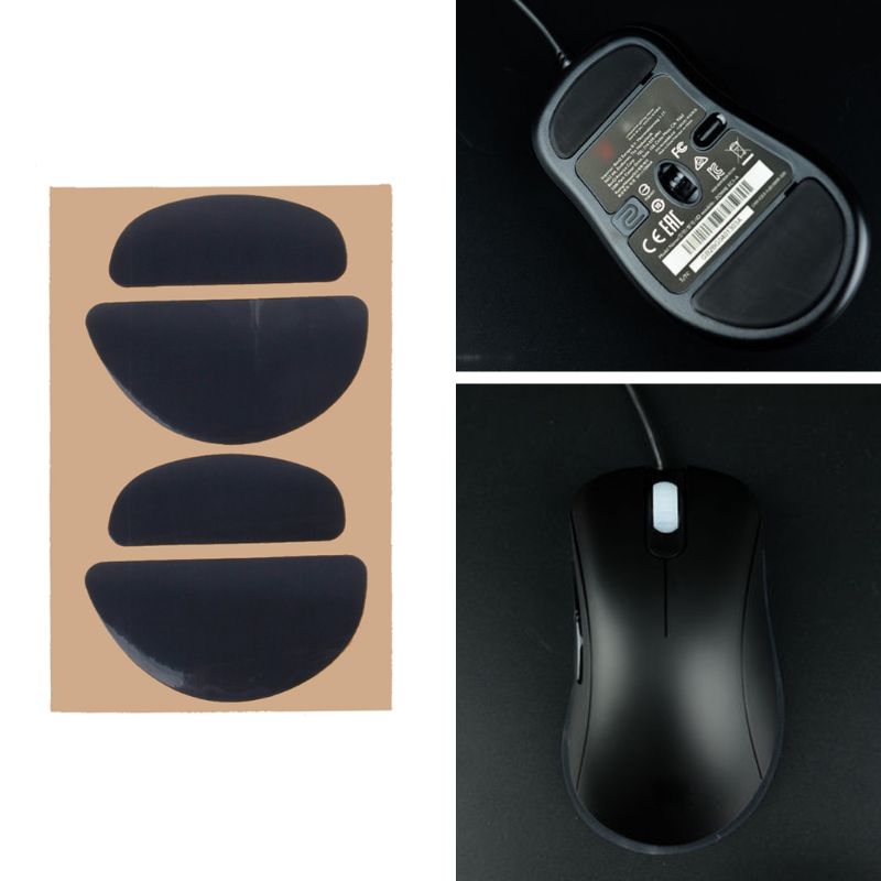 2 Sets/pak Originele Hotline Games Concurrentie Niveau Muis Voeten Mouse Skates Gildes Voor Zowie EC1-A/EC2-A/Evo Gaming muis 0.6Mm