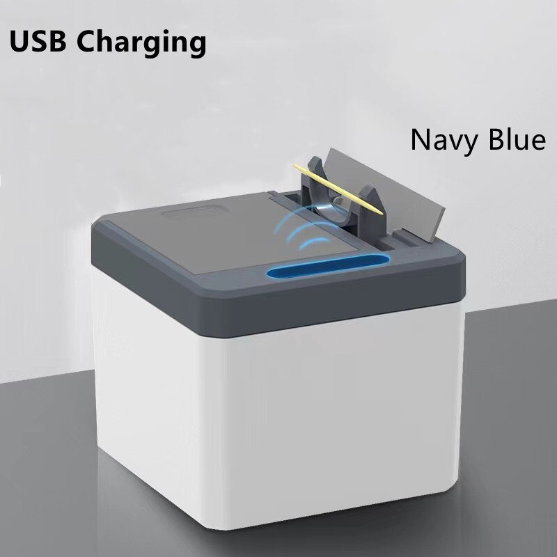 Smart Sensing Toothpick Box Automatic Innovation Home Restaurant Toothpick Machine Hotel Electric Toothpick Storage Box: Green