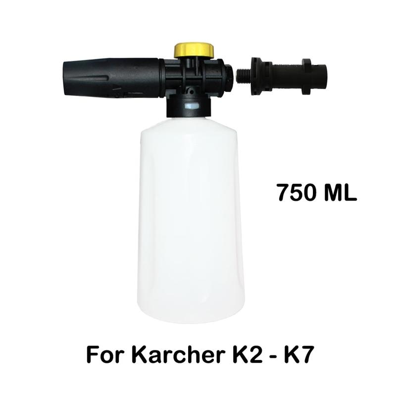 1pc bubbelskum biltvättpistol högtrycksskumtvättpistol biltvätt gängad hålpistol för karcher k-serien lavour vax comet bs