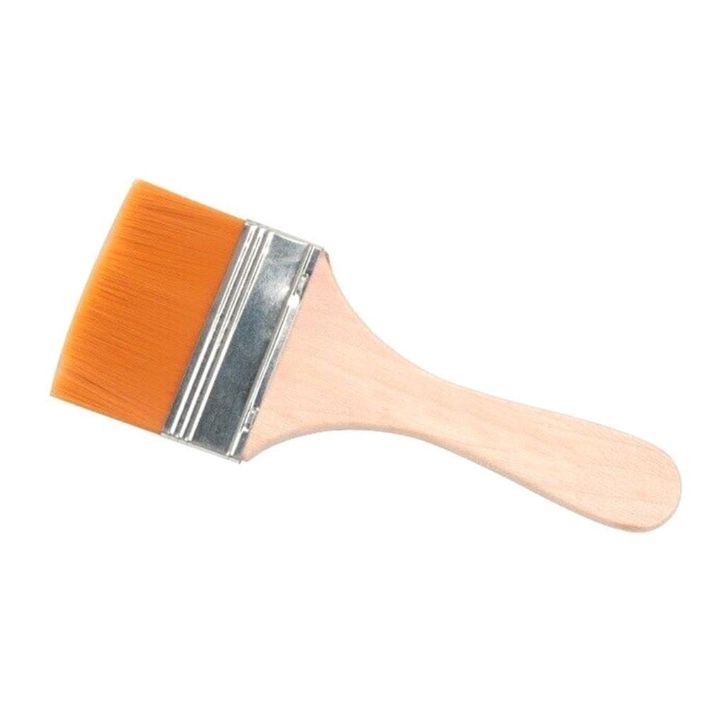 Nylon verfkwast houten handvat olieverfkwasten voor acrylverfbenodigdheden voor kinderen kunstacademie schilderen  w4 t 8