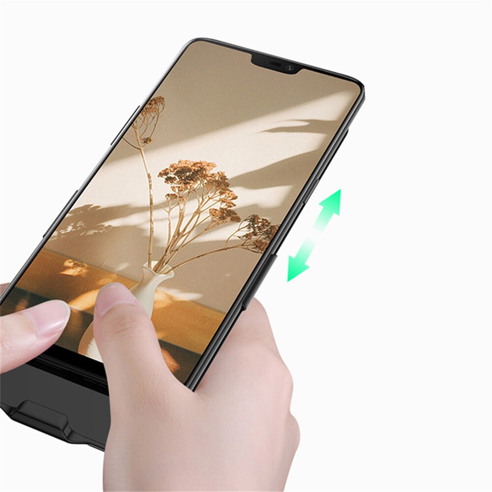 6500mAh Slim Battery Charger Case for Oneplus 6 Battery Cover Slim External Power Bank Backup shockproof Charging Back Cover