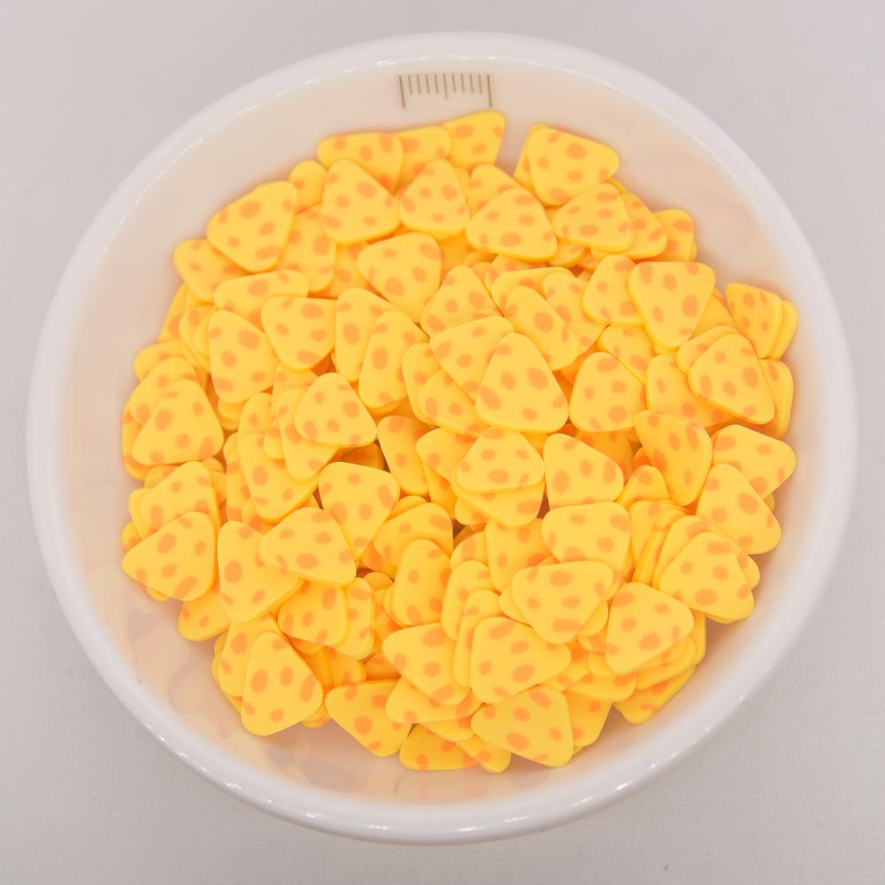 65g broodcake kaas hamburgervorm klei polymeren sprinkles voor telefoondecoratie, schudkaarten diy, nail art: 4 grote kazen