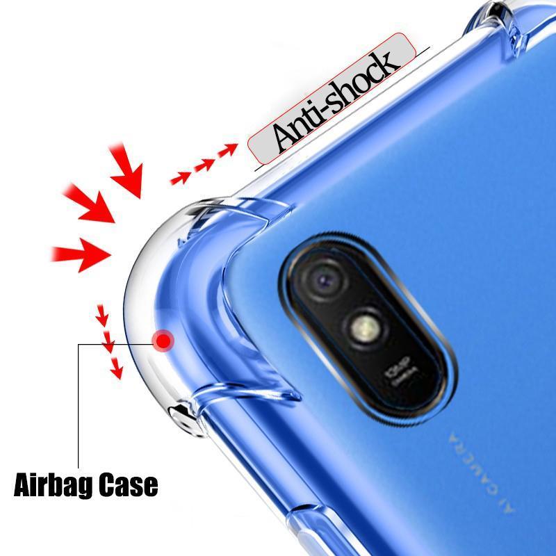 Custodia antiurto per Redmi Note 9 S Cover trasparente in TPU trasparente per Redmi 9A 9C Note8T 8Pro Note9 Note 9 S 9Pro Max custodia in Silicone