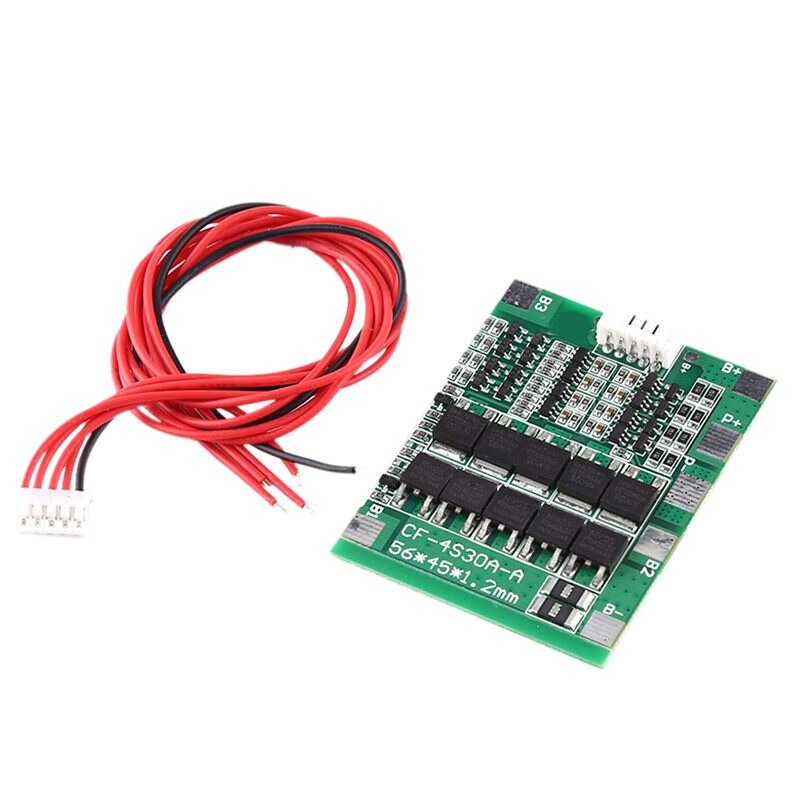 1s 2s 3s 4s 3a 20a 30a Li-ion Lithium Battery 18650 Charger Pcb Bms Protection Board For Drill