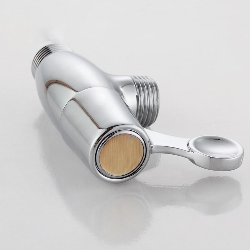 Water Flow Control Afsluiter, messing Verstelbare Water Drukregelaar Voor Hand Held Douchekop & Bidet Sproeier G1/2