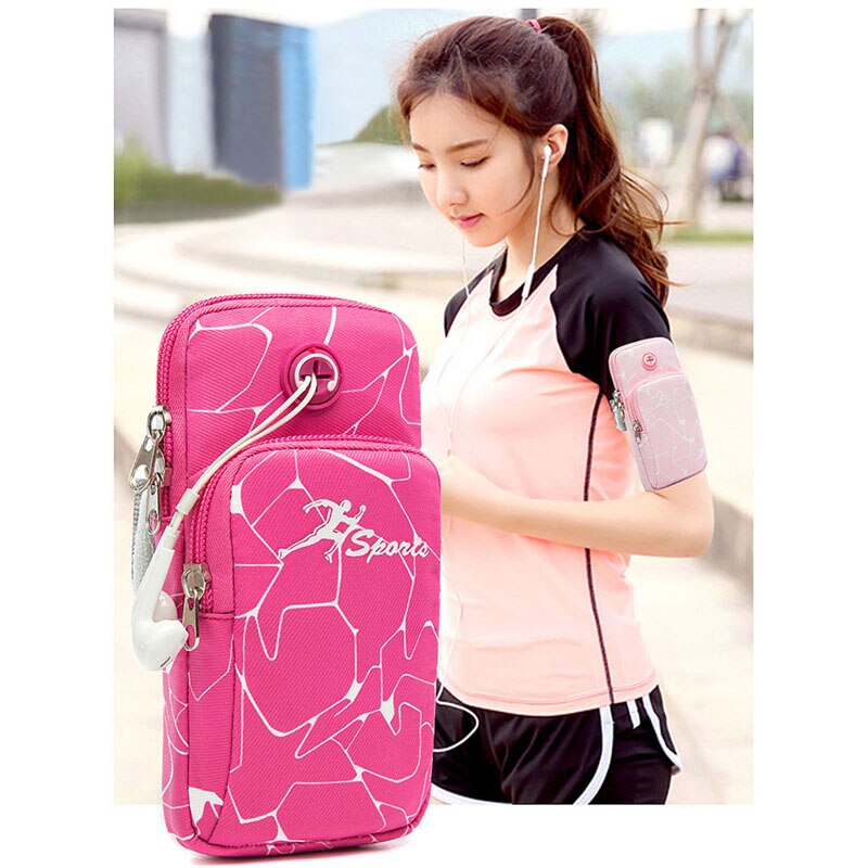 BGreen étanche sport cellule téléphone portable sac en cours d'exécution téléphone sac cyclisme randonnée coque de téléphone Fitness Gadget carte support de pochette