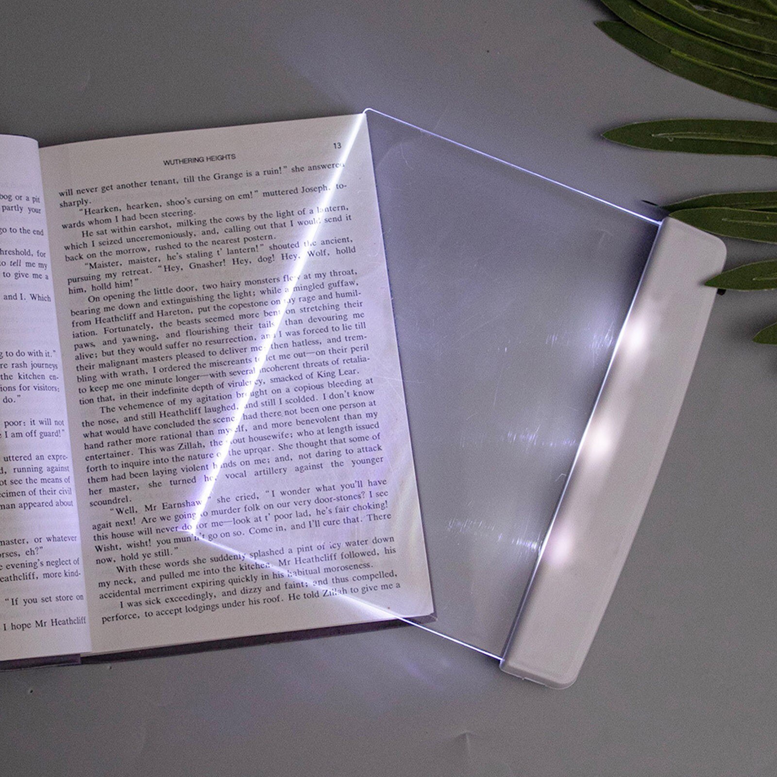 Lampe LED Plate pour la lecture, idéale pour la chambre à coucher, la maison, la chambre à coucher, le voyage, le bureau