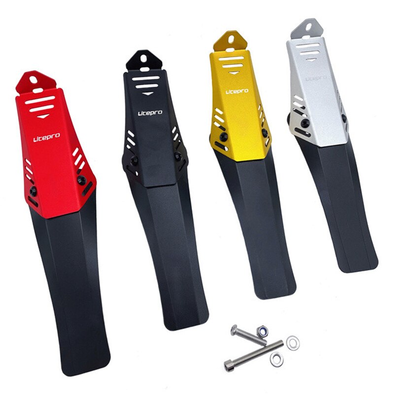 Litepro 16/20Inch Bike Mudguard Fender Front Rear Bike Mud Guard Folding Bicycle Wings For 412 Dahon V Brake Disc Brake