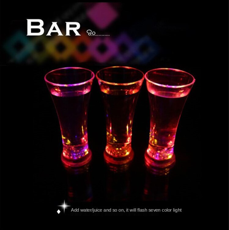 Luminous Mug Led Colorful Luminous Beer Mug, Water Induction Pineapple Mug, Bar Dragon Mug, Cheer Supplies: Tall juice cup