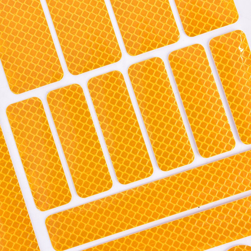 1 Vel Fiets Reflecterende Stickers Motorfiets Fiets Reflector Fietsen Waarschuwing Reflector Veiligheid Stickers Fiets Accessoires