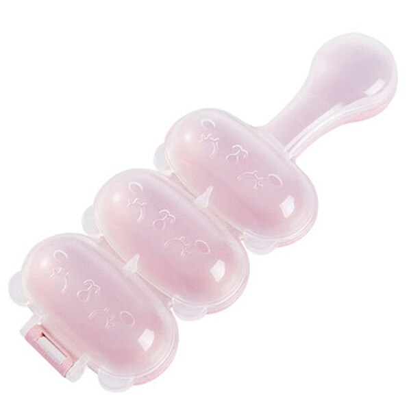 OYOREFD Onigiri Mold Kitchen DIY Riceball Maker Ball Shape Sushi Maker Baby Rice Ball Molds Kitchen Gadget Sets: Pink