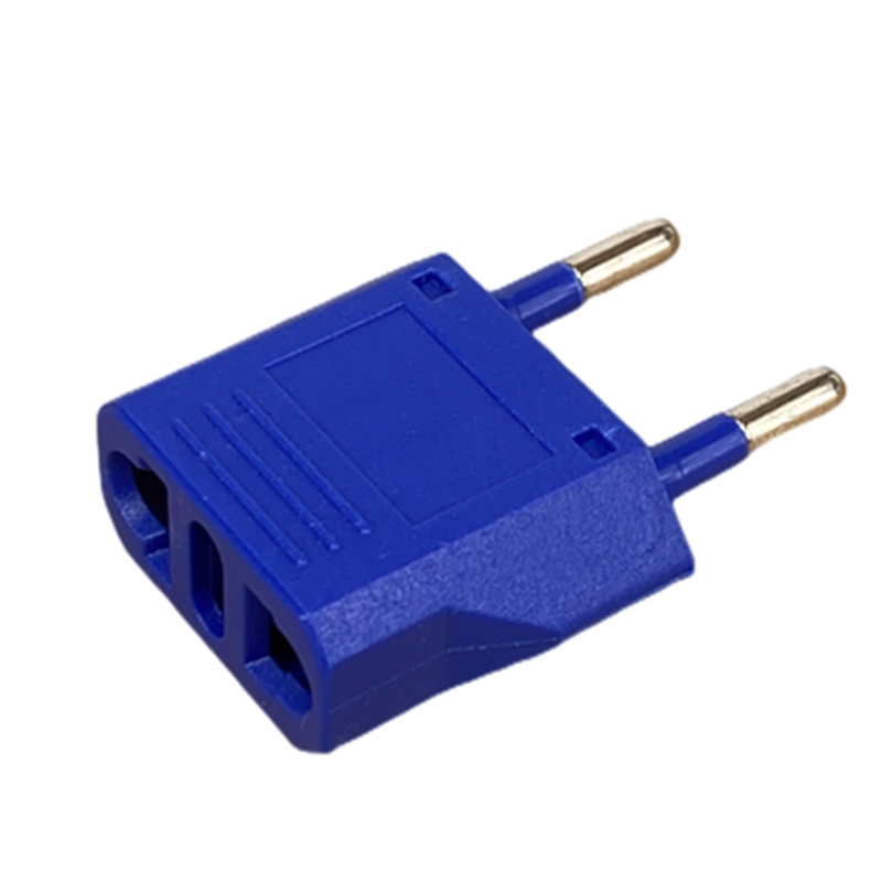 Vs naar eu stekkeradapter korea euro europees eu naar vs amerikaans australië rusland china reisadapter 2 -polige ac-omvormer stekker: Rood / Britse stekker