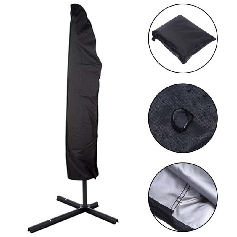 Waterdicht Oxford Doek Outdoor Banaan Paraplu Cover Schaduw Tuin Weerbestendig Patio Cantilever Parasol Regen Cover Accessoires