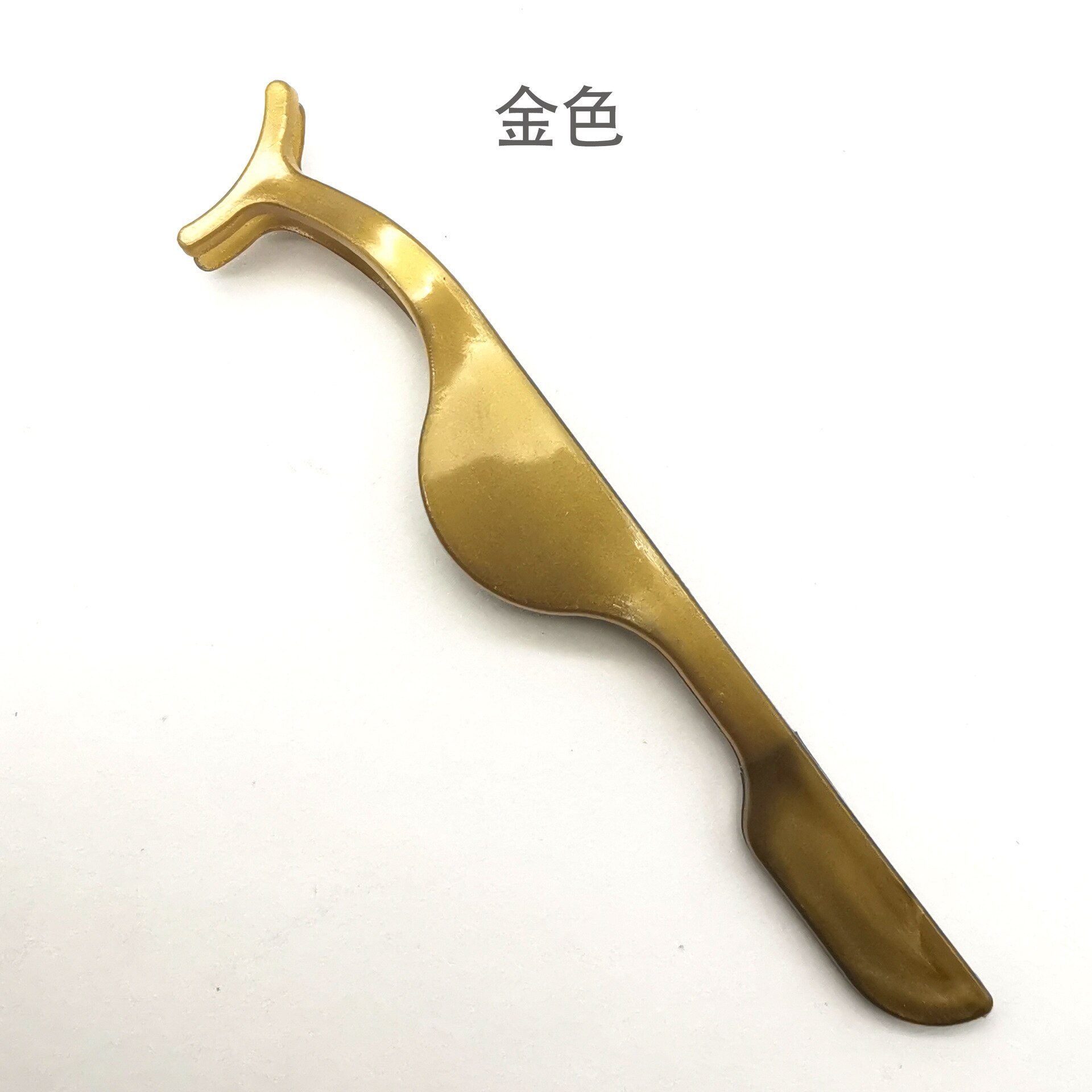 30 PCS False Eyelash Tweezers False Eyelashes Applicator Eyelash Extension Curler Nipper Auxiliary Clamp Makeup Forceps Tools: Gold