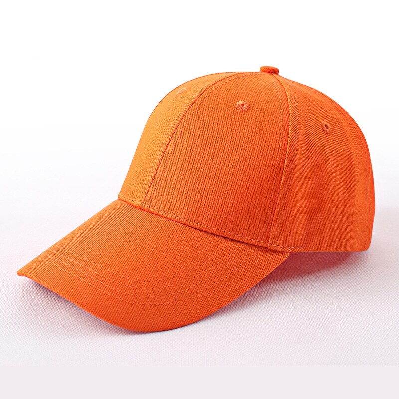 Women Hat Baseball Cap Men Solid Color Hats Casual Unisex Print Embroidery Cotton Snapback Tennis Caps