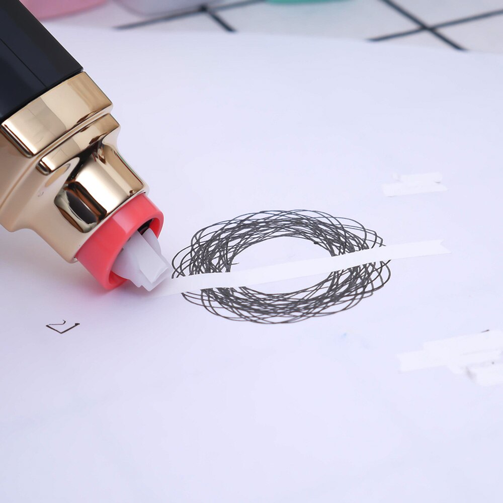 1PC Lipstick Shape Correction Tape Material Escolar Kawaii Stationery Office School Supplies Papelaria For Girls