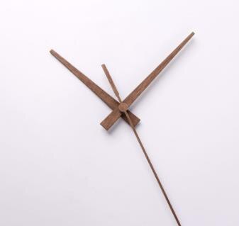 10 sets doe-het-zelf wandkwartsklok houten wijzers voor 10 12 inch klok walnotenhouten wijzers reparatieset gereedschap onderdelen: F