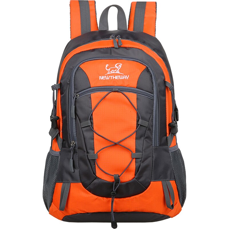Day Trip Short Distance Cycling Backpack Mountaineering Shoulders Bag Camping Travelling Knapsack Climbing Hiking Rucksack: Orange bag only