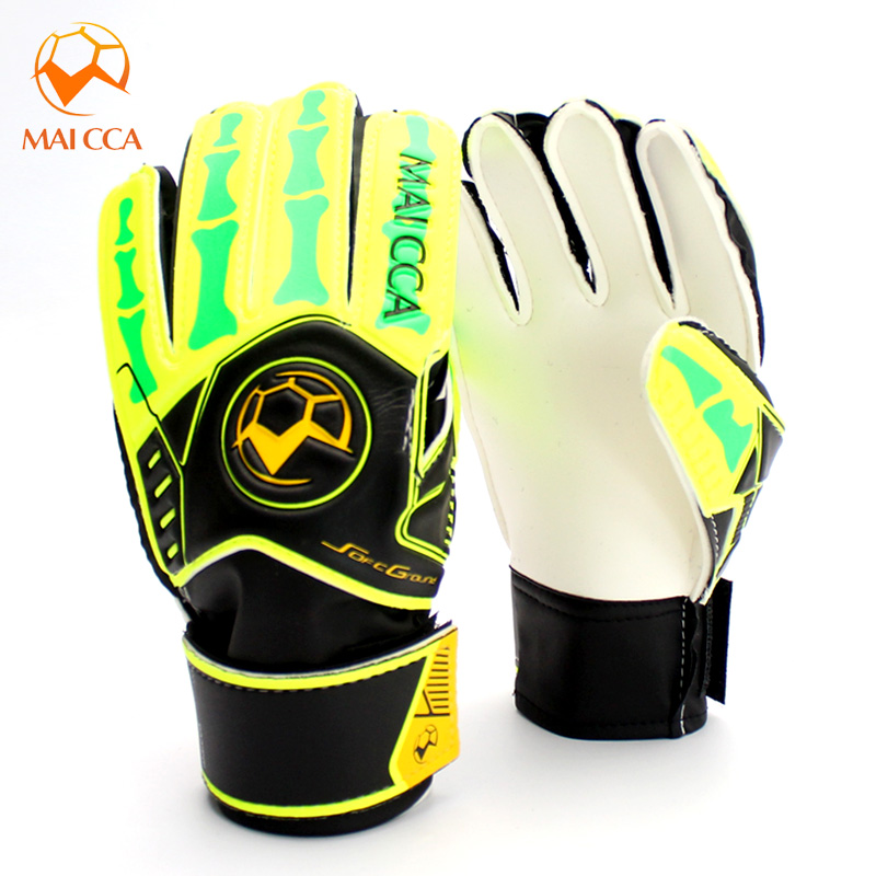Brand Kids Goalie Gloves Size 5 6 Kids Soccer Goalkeeper Gloves for Kids Football Latex Goalie Gloves Children