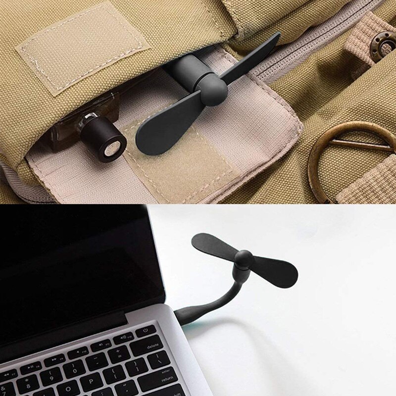 USB Fan Mini Fan Flexible Cool Hand Protable Cooling Fans For Laptop Powerbank USB Device Notebook Summer USB Gadget