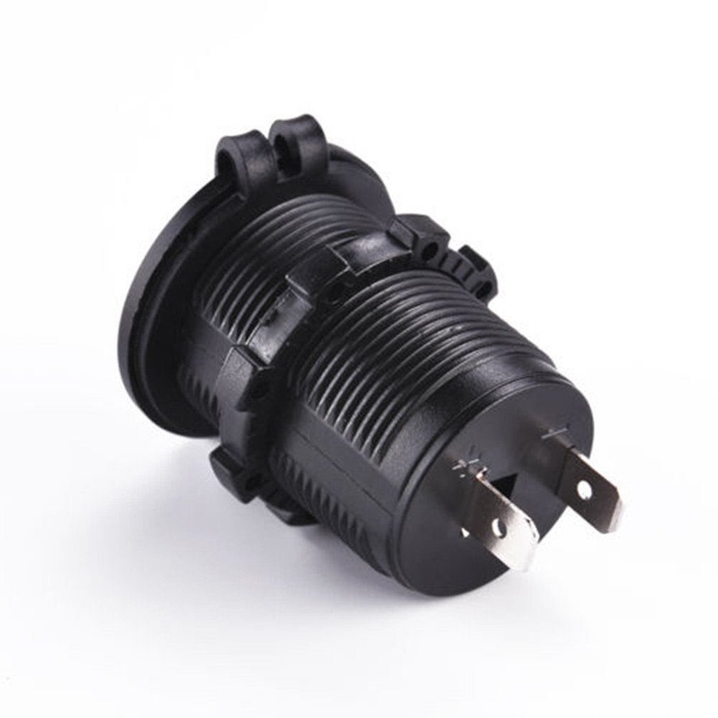 Universal 12V Automobile Motorcycle Pedestal Car Boat Motorbike Cigarette Lighter Socket Plug Outlet Waterproof