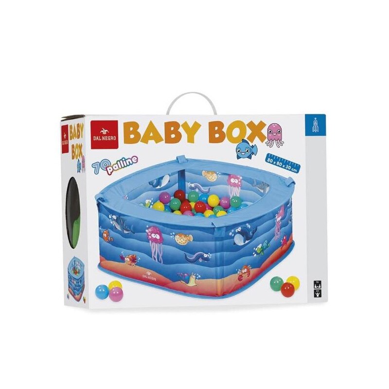bambino scatola Pesciolini - scatola dedicato ai più piccoli, completo di 70 palline colorate.