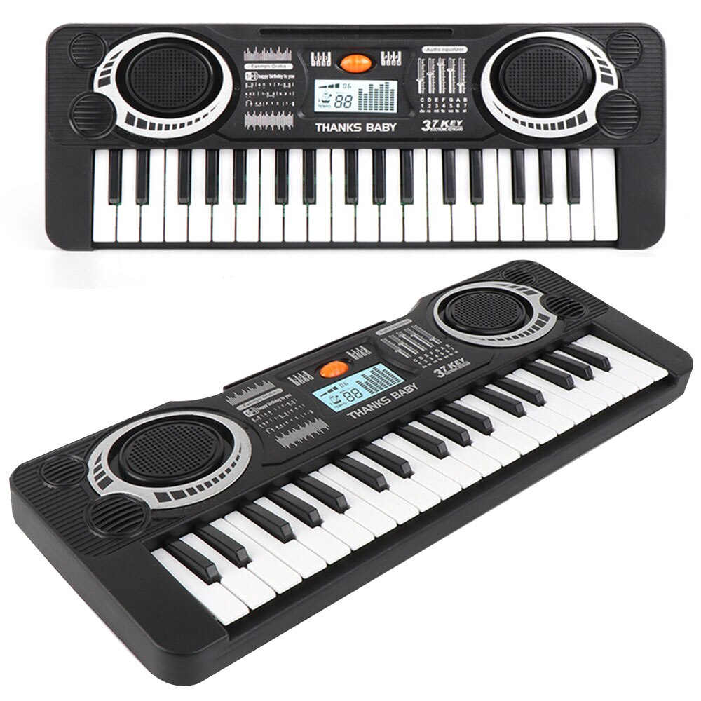 Portable Electronic Keyboard Piano Electronic Organ 37Key Music For Children Musical Instrument Keyboard