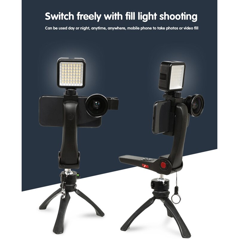 Handheld Remote Control Stabilizer Camera Anti-Shake Video Camera PTZ Electronic Intelligent Stabilizer