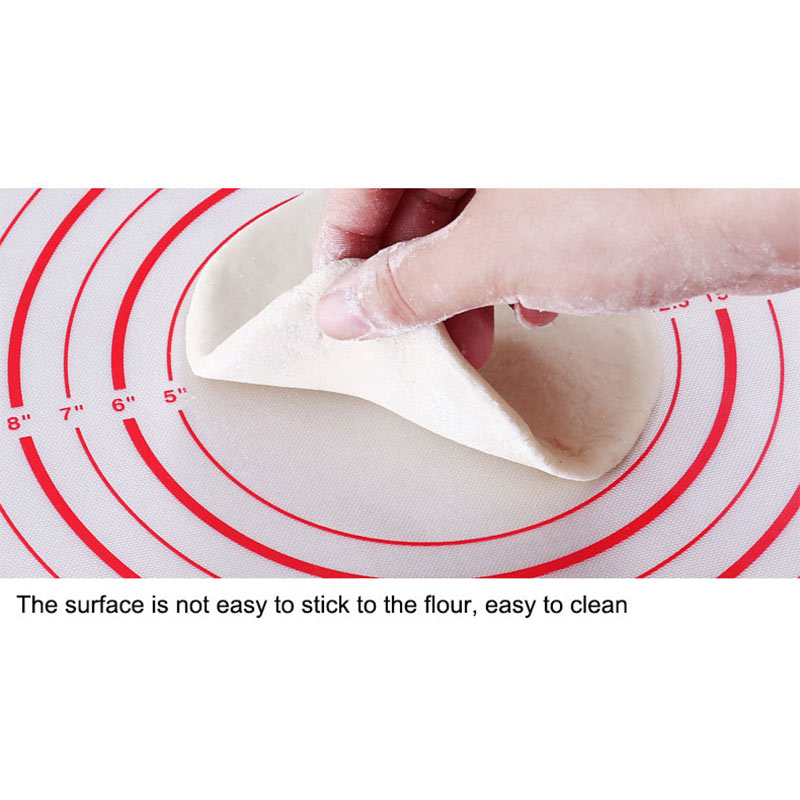 Multifunction Baking Mat Scale Food Grade Silicone Baking Tray Pad Fondant Pad High temperature resistance Placemat Dish