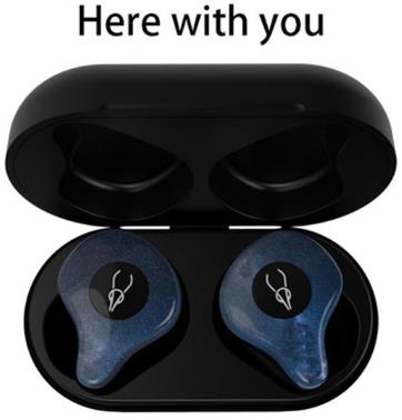 Sabbat X12 pro Draadloze Oordopjes Bluetooth 5.0 Oortelefoon Sport Hifi Headset Handsfree Waterdichte Oordopjes voor Samsung iPhone HuaWei: Here with you