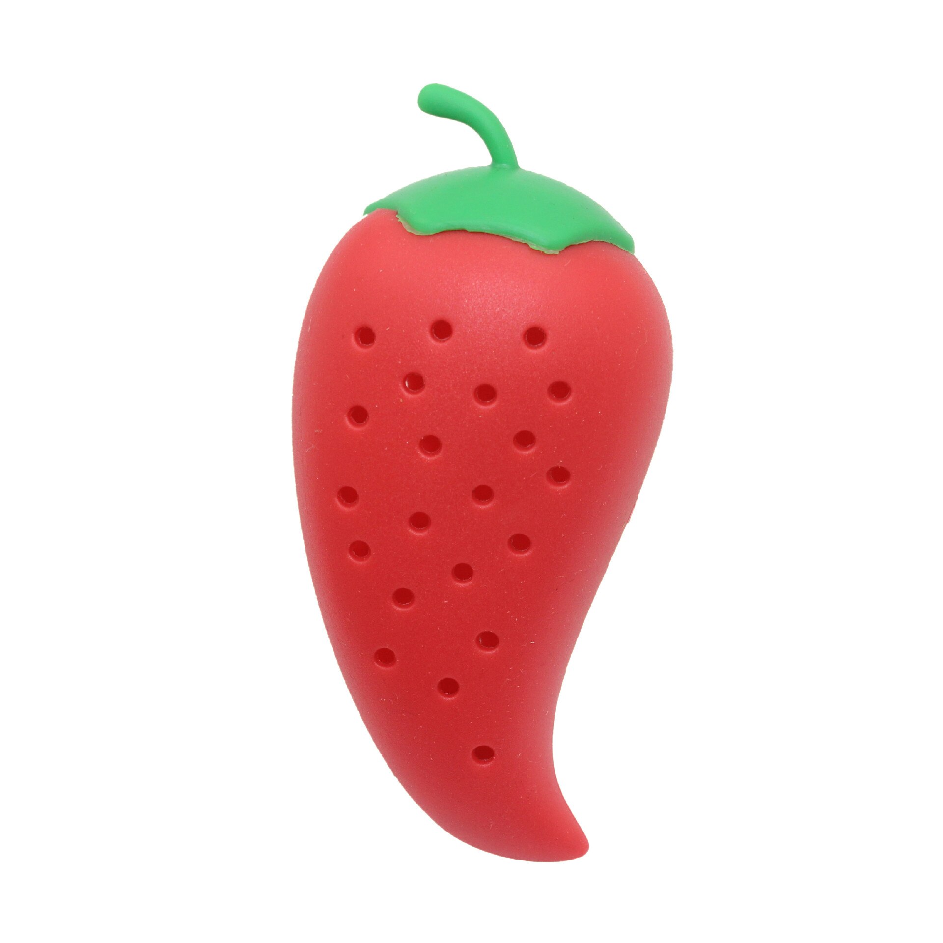 Chili Shape Spice Filter Stew And Soup Silicone Seasoning Bag Practical Kitchen Tools: Default Title