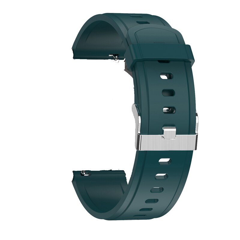 LEMFO accessoires intelligents pour montre intelligente DT78 L9 bracelet Anti-perte remplacement acier cuir Silicone bracelet: green silicone