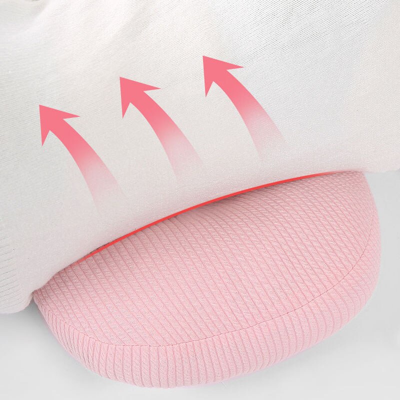 Almohada de maternidad de fibra de bambú para mujer embarazada, soporte para la cintura, almohada de algodón elástico para dormir de lado, cojín para el embarazo